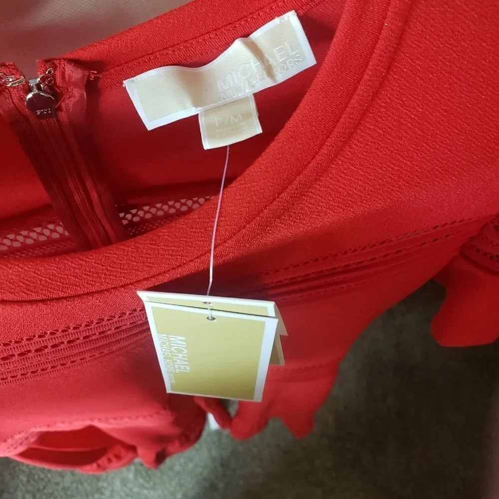 Michael Kors red dress